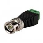 BNC Connectors Screw Type, Green, For CCTV Camera Best Quality